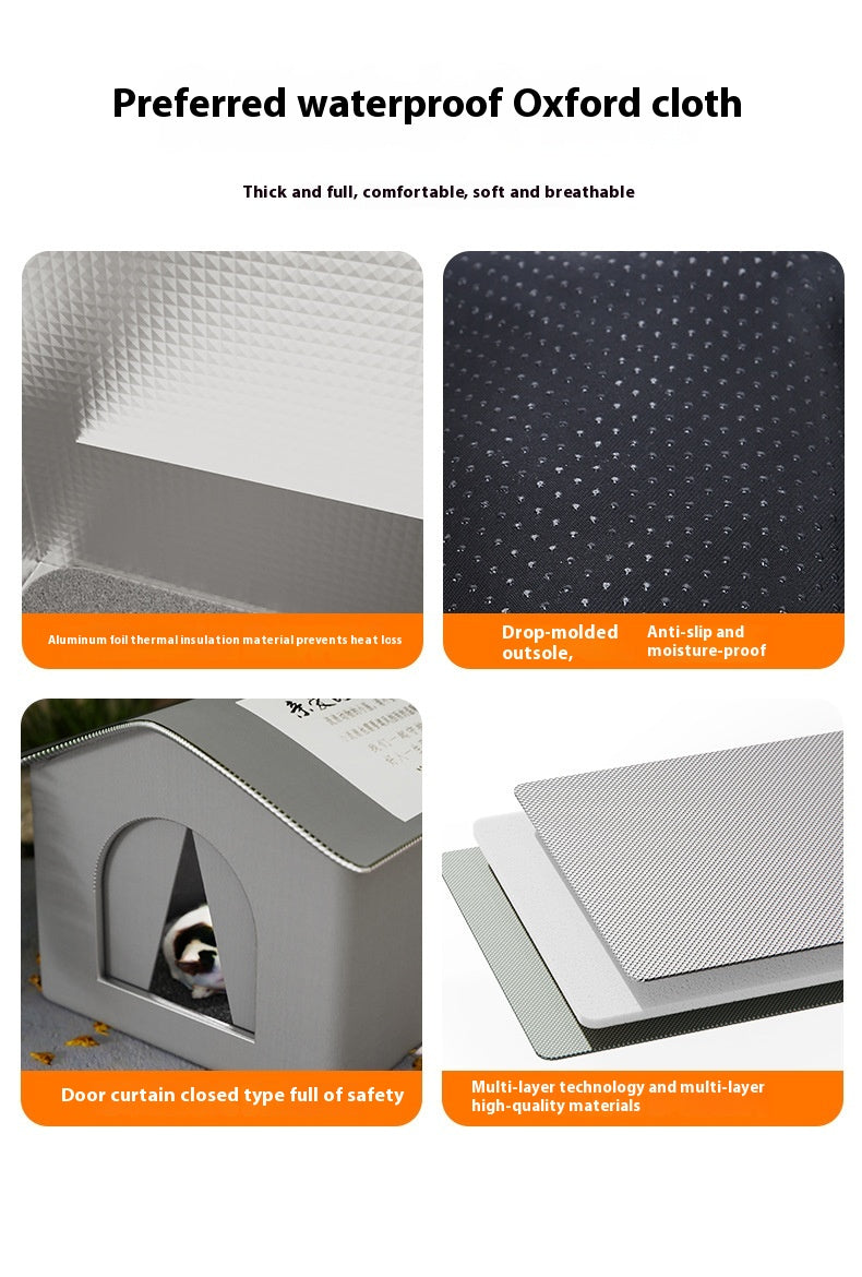 StrayGuard™ Waterproof Outdoor Cat Shelter