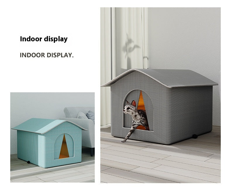 StrayGuard™ Waterproof Outdoor Cat Shelter