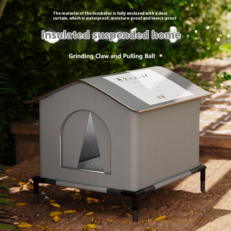 StrayGuard™ Waterproof Outdoor Cat Shelter